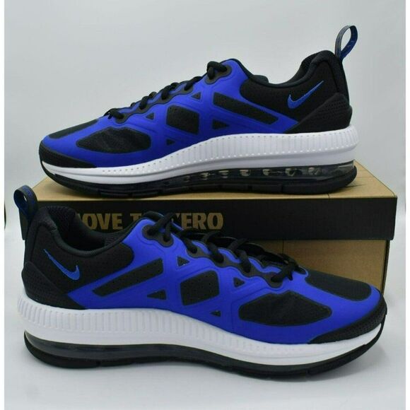 Nike Mens 13 Air Max Genome Black White Racer Blue Shoes Sneaker DC9410-401 main image 7